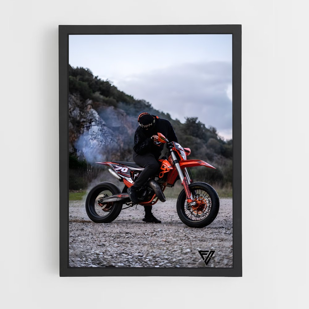 Poster sx splendide – affiche KTM Moto (vue 2)